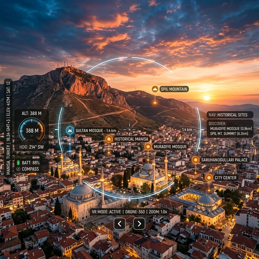 Manisa VR 360 derece sanal tur deneyiminden bir görüntü